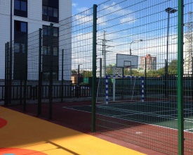 3D заборы для спортивной площадки 60 метров фото в Краснодаре