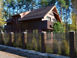 Кованые заборы на ленточном фундаменте 300 метров фото под ключ с установкой