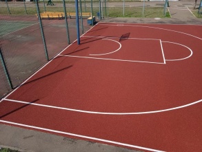 Забор на спортивную площадку 38 метров фото цена за метр под ключ