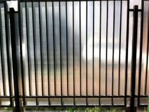 Сварные заборы с поликарбонатом 50 метров фото в Краснодаре