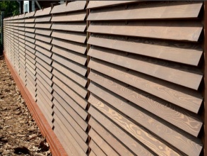 Деревянный забор елочка 12 метров фото в Краснодаре