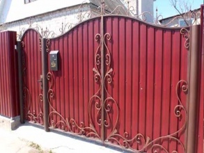 Калитка - пример 1 фото в Краснодаре